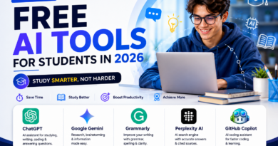 Best Free AI Tools for Students in 2026: Boost Learning Without Spending Money Best Free AI Tools for Students in 2026 | Top 10 Free AI Apps