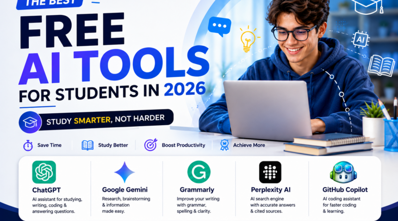 Best Free AI Tools for Students in 2026 | Top 10 Free AI Apps